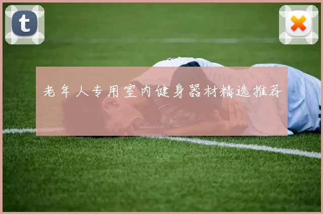 老年人专用室内健身器材精选推荐